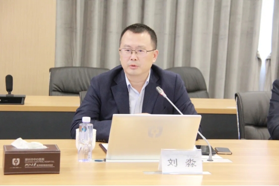 联想企业科技集团中国区服务方案业务总经理刘淼讲话