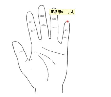 小指尖穴 